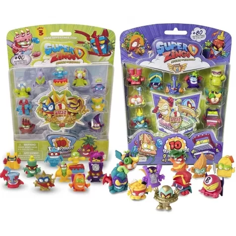 super zings - blister 10 personaggi