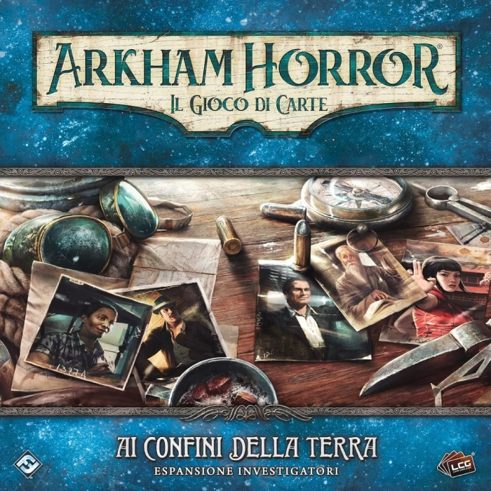 arkham horror lcg - ai confini della terra - espansione investigatori