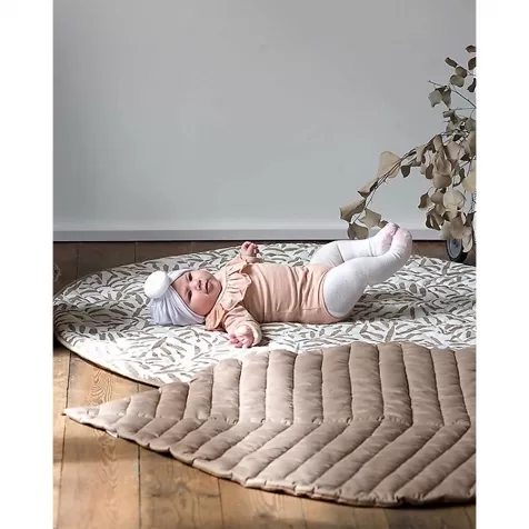 leaf mats - tappeto gioco - marrone - 128x96 cm - cotone bio - il match perfetto per il tuo tappeto!