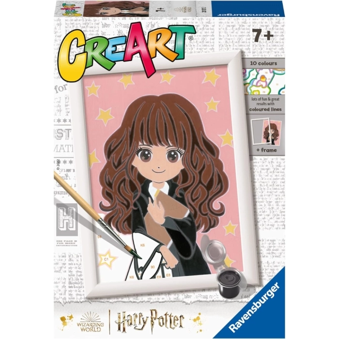 Ravensburger - CreArt Serie E: Harry Potter - Hermione, Kit per Dipingere  con i Numeri, Contiene una Tavola Prestampata, Pennello, Colori e  Accessori, Gioco Creativo per Bambini 9+ Anni a 10,99 €