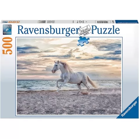 cavallo in spiaggia - puzzle 500 pezzi