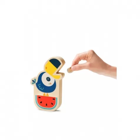 pablo - salvadanaio in legno