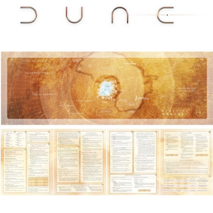 dune avventure nell'imperium - strumenti per il game master - gioco di ruolo