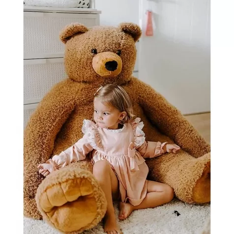 peluche di orso seduto gigante - alto ben 100 cm!