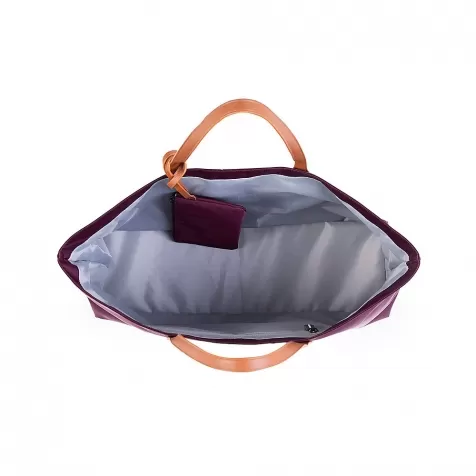 family bag - borsa weekend - 55 x 18 x 40 cm - melanzana