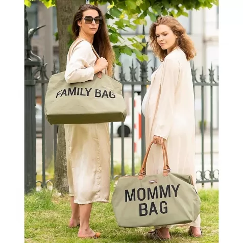 family bag - weekend bag - 55 x 18 x 40 cm - kaki