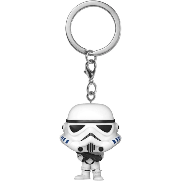 star wars - stormtrooper 4cm - funko pocket pop! portachiavi