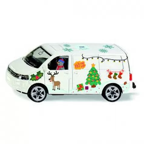 furgone vw t5 pupazzo neve