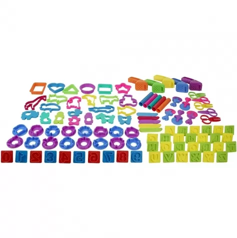 play-doh - confezione con 100 accessori misti