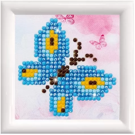 butterfly sparkle - diamond dotz starter dds.002f 10,2x10,2cm