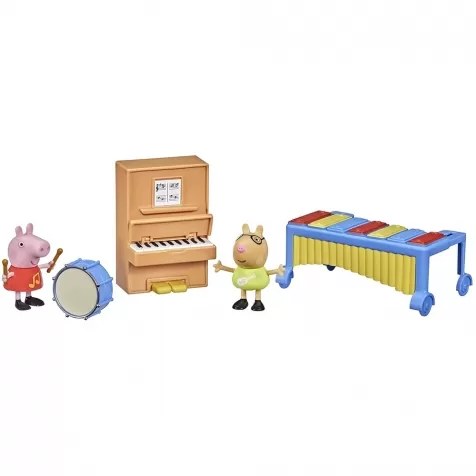 peppa pig - peppa pig e pedro pony nella stanza di musica