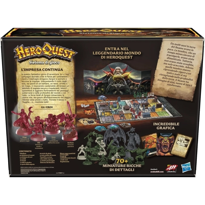 heroquest - scatola base - ed. 2022