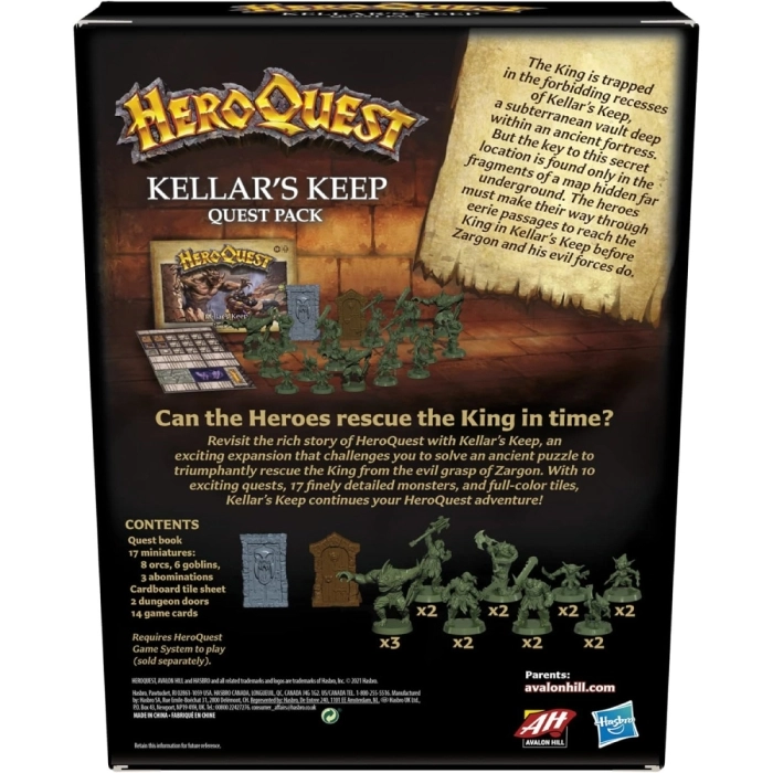 heroquest - kellar's keep - ed. 2022 (eng)
