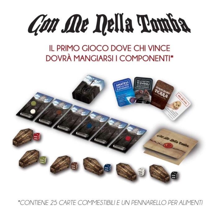 con me nella tomba - il gioco da tavolo di taffo