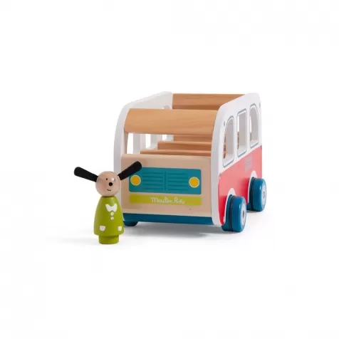 autobus in legno "la grande famiglia"