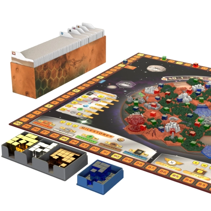 terraforming mars - big box con elementi 3d