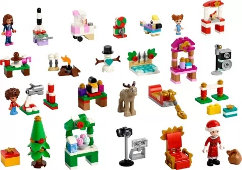 41706 - calendario dell’avvento lego friends
