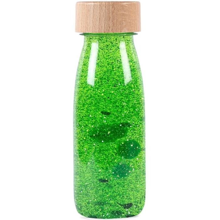 petit boum - bottiglia sensoriale float green