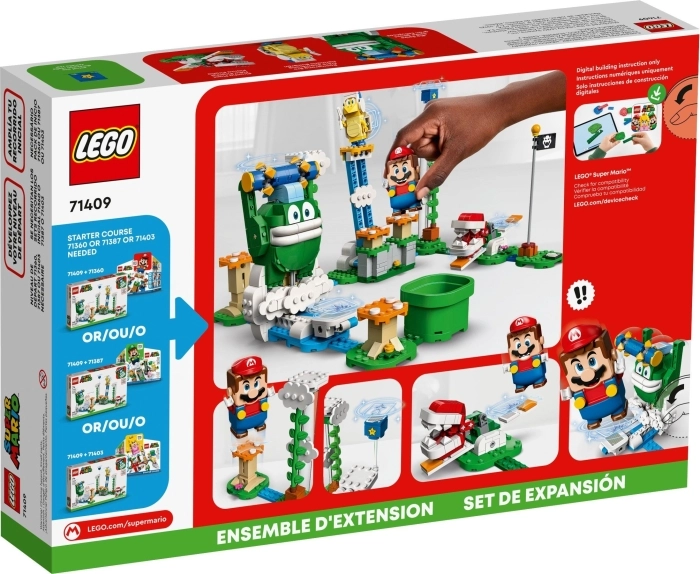 71409 - pack espansione sfida sulle nuvole di spike gigante