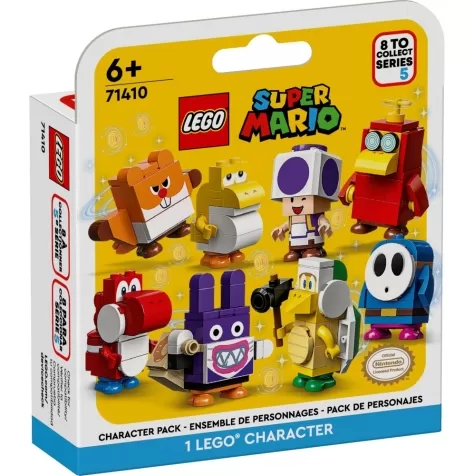 71410 - pack personaggi super mario - serie 5 - scatolina singola