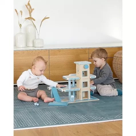 prettier playmats - tappeto gioco - earth verde acqua - 120x180 cm