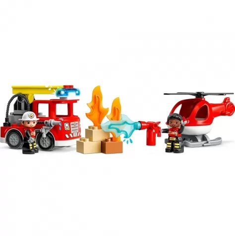 10970 - caserma dei pompieri ed elicottero
