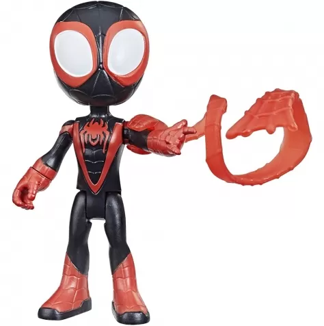 marvel spidey e i suoi fantastici amici - miles morales spiderman 10cm