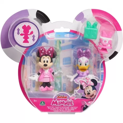 disney junior - minnie coppia di personaggi assortiti