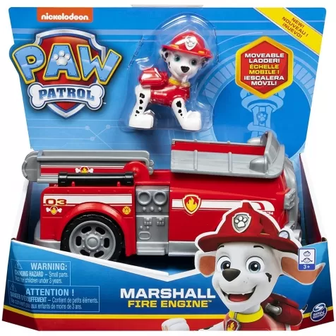 paw patrol - veicolo base - marshall