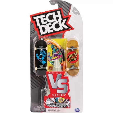 tech deck - assortimento 2 skate + accessorio