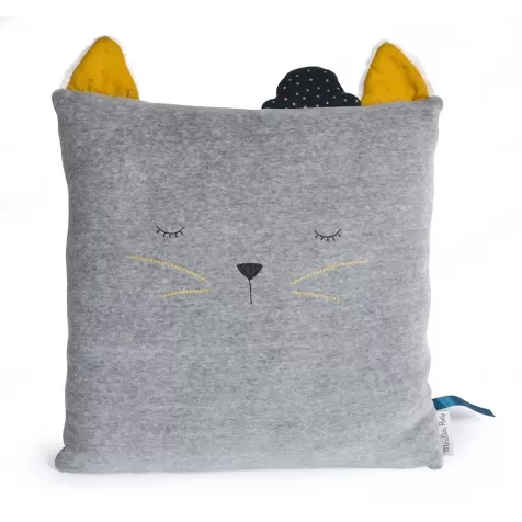 cuscino - gatto addormentato les mustaches
