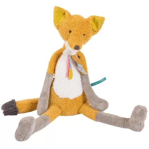 chaussette la grande volpe di peluche arancione - le voyage d'olga