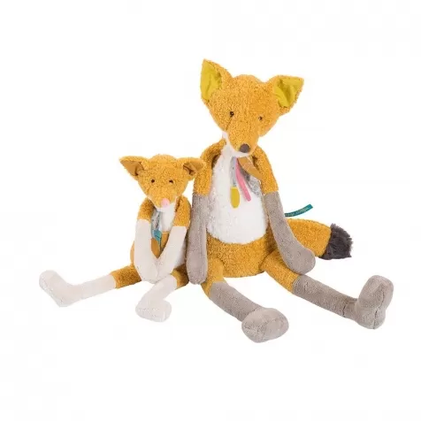 chaussette la grande volpe di peluche arancione - le voyage d'olga