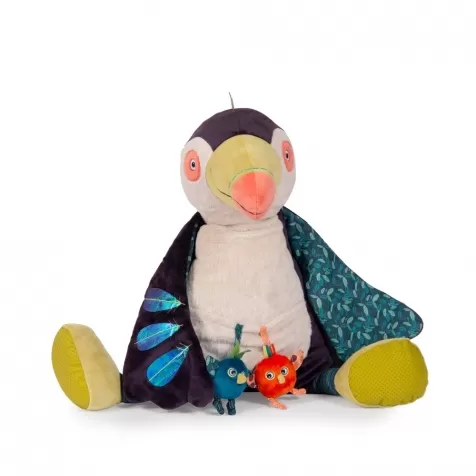 grande peluche attivita tucano con suoni - dans la jungle
