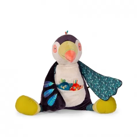 grande peluche attivita tucano con suoni - dans la jungle