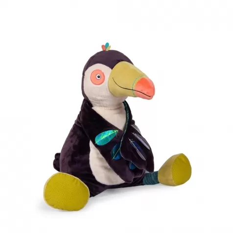 grande peluche attivita tucano con suoni - dans la jungle