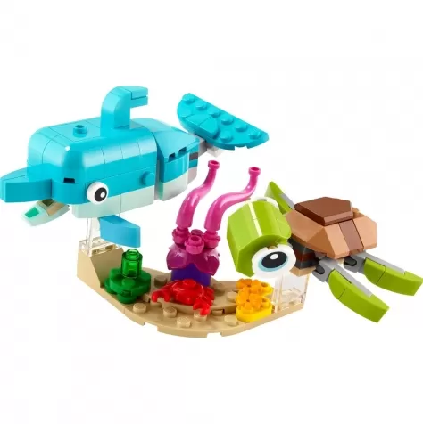 31128 - delfino e tartaruga