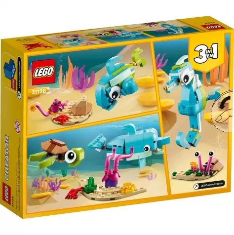 31128 - delfino e tartaruga