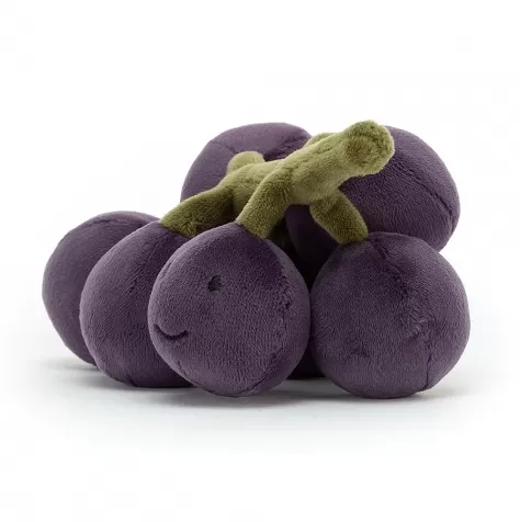 fabulous fruit grapes - uva peluche 15cm: 2
