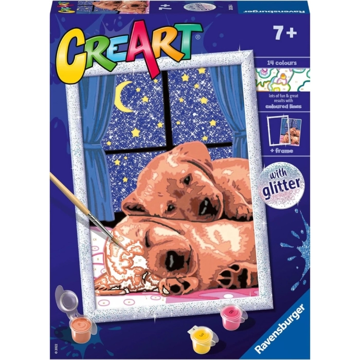 creart - coppia di cagnolini