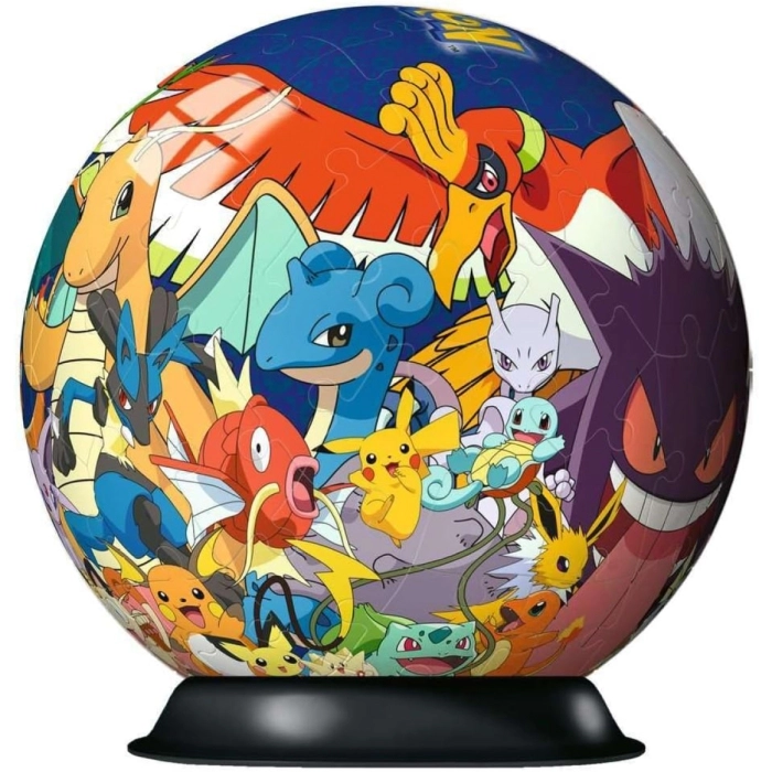 pokemon - puzzle ball - puzzle 3d