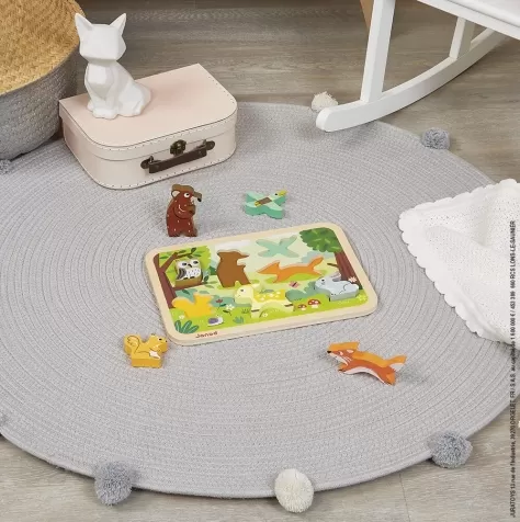puzzle in legno 7 pezzi animali della foresta