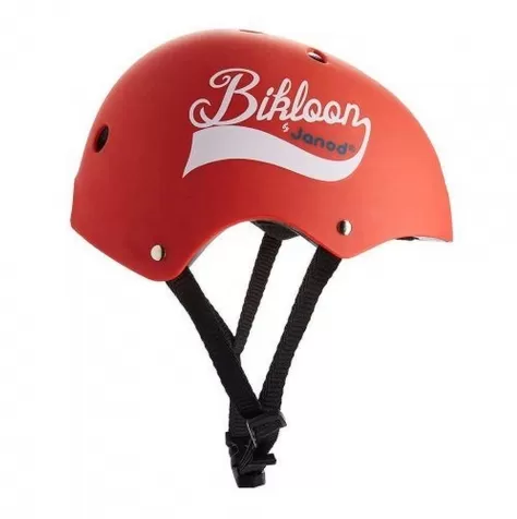 casco bicicletta protettivo rosso