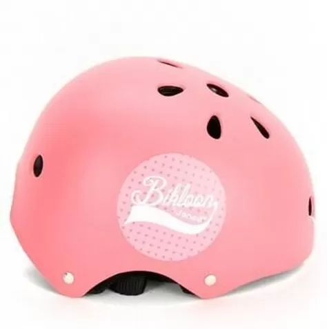 casco bikeloon rosa per bicicletta