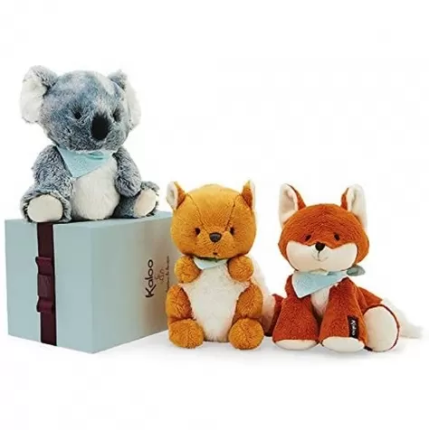 les amis - peluche paprika volpe, 14 cm