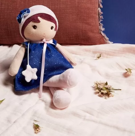tendresse - la mia prima bambola in tessuto aurore k, musicale, 32 cm: 3