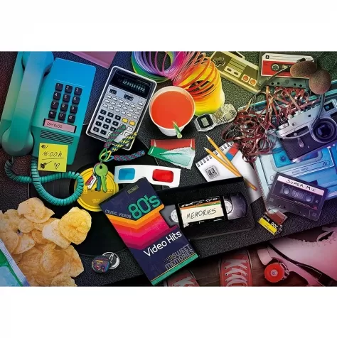 80s nostalgia - puzzle 1000 pezzi