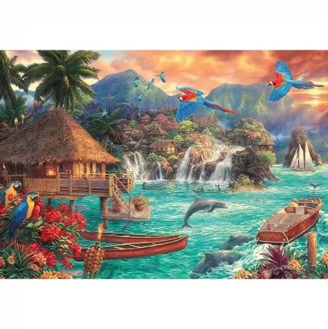 island life - puzzle 2000 pezzi