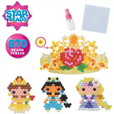 aquabeads - set tiara disney princess