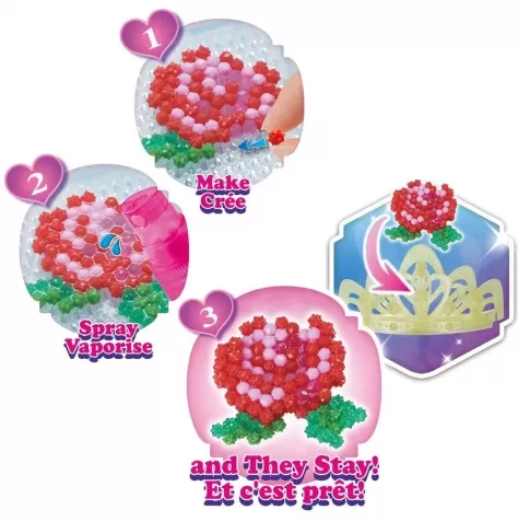aquabeads - set tiara disney princess
